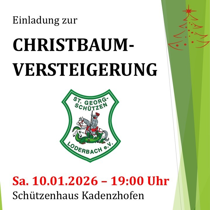 Termine im Vereinsjahr 2026